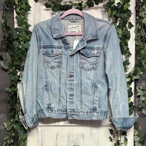 Aeropostale Faded Blue Denim Jacket